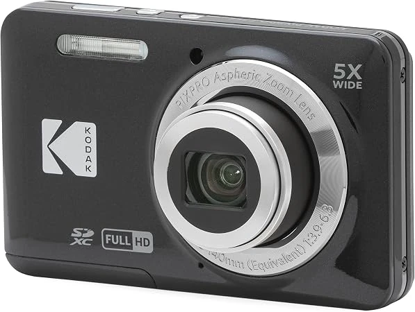 Kodak PIXPRO FZ55 preta, câmeras digitais