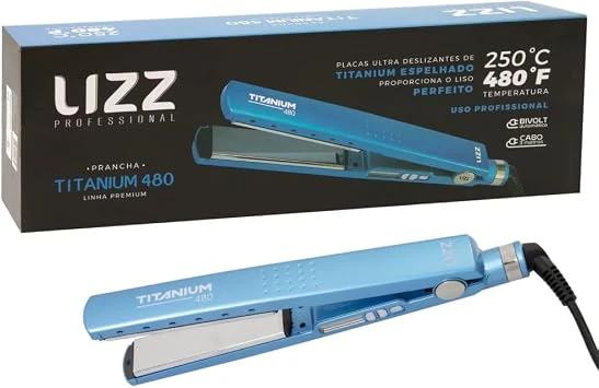 Lizz Professional Titanium 480F / 250C, Procurando a melhor chapinha para sua rotina?