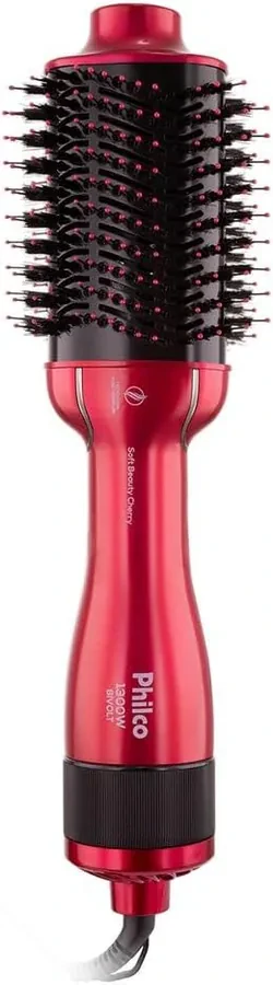 Philco PEC13 Soft Beauty Cherry Bivolt, escovas secadoras de cabelo