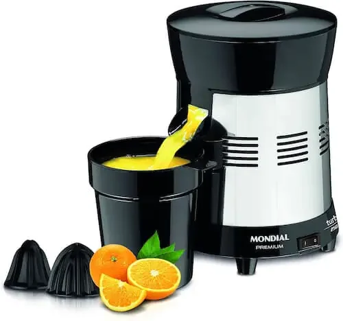 Mondial Turbo Premium E-10 entre os espremedores de laranja em 2026 | O Comparador