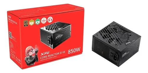 Fonte para PC XPG Core Reactor II VE 850W modular