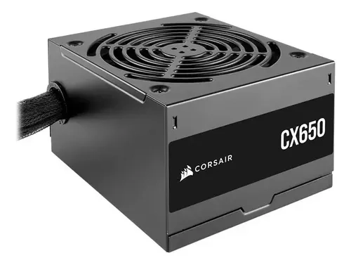 Fonte para PC Corsair CX650 80 Plus Bronze de 650 W