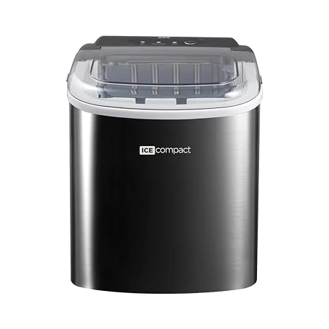 Eos 12kg Ice Inox All Black Emg06p 110v, máquinas de gelo