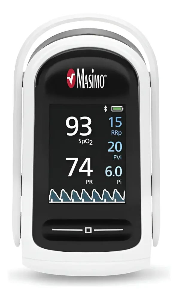 Masimo MightySat, oxímetro de dedo com métricas de perfusão
