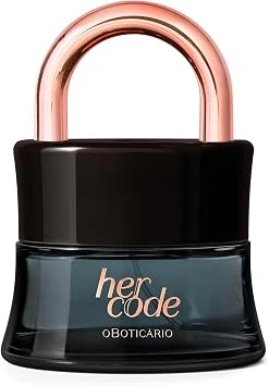 Her Code Eau de Parfum O Boticário, perfumes femininos nacionais