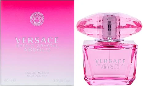 Versace Bright Crystal Absolu EDP 90ml, Melhor Perfume Importado Feminino 2026