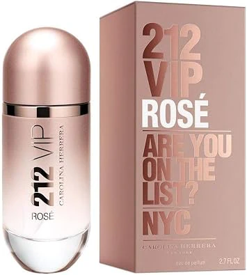 Carolina Herrera 212 VIP Rosé 80ml, Melhor Perfume Importado Feminino 2026