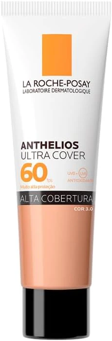 La Roche-Posay Anthelios Ultra Cover FPS60 com cor, protetores solares com cor