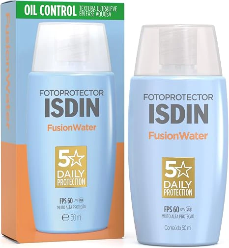 ISDIN Fusion Water 5 Stars FPS 60, protetores solares