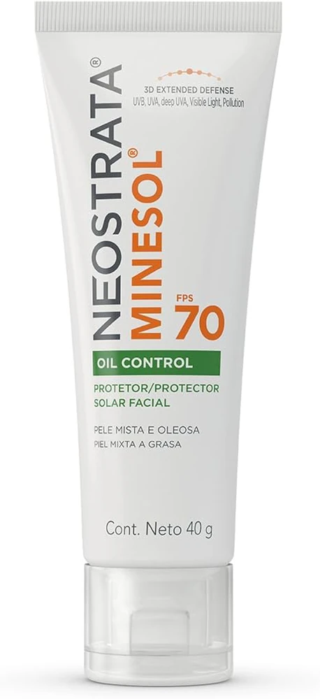 Neostrata Minesol Oil Control FPS 70, protetores solares