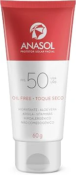 Anasol Protetor Solar Facial FPS 50, protetores solares