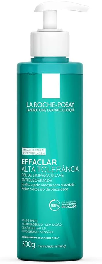 La Roche-Posay Effaclar Alta Tolerância Gel, sabonetes faciais