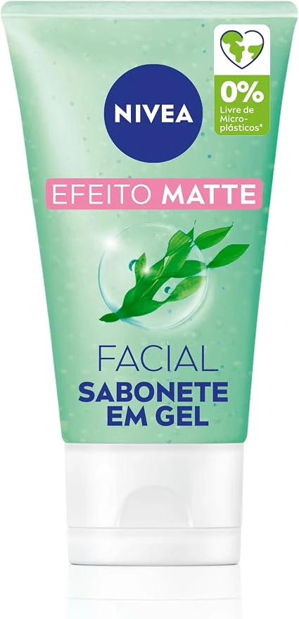 NIVEA Sabonete Facial em Gel Purificante Efeito Matte 150g, sabonetes faciais