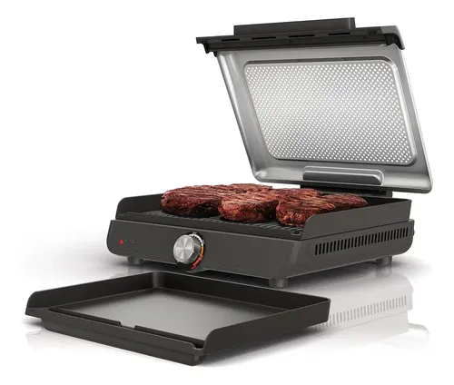 Ninja Sizzle GR101 com Potência e chapas visíveis