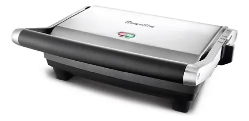 Breville Panini Duo BSG520XL com Potência e chapas visíveis