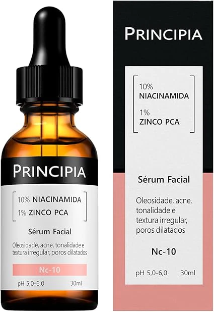 Principia NC-10 Niacinamida + Zinco PCA, séruns faciais