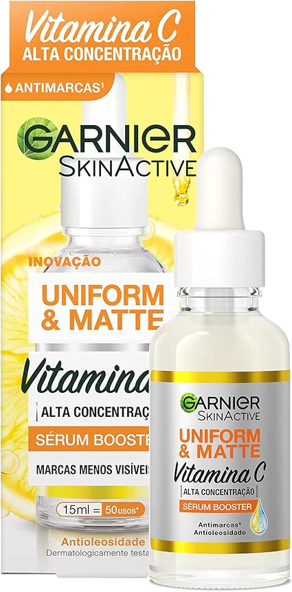 Garnier Uniform & Matte Vitamina C 15ml, séruns faciais