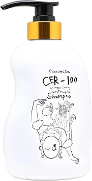 Elizavecca CER-100 Collagen Coating Shampoo 500ml, shampoos coreanos