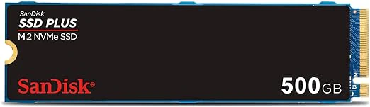 SanDisk Plus NVMe 500GB, SSDs