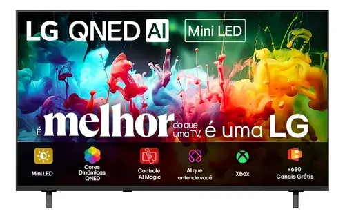 LG QNED70 75QNED70BSA Mini LED, TV 75 polegadas 4K de 60 Hz