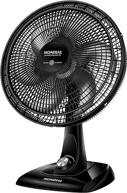 Mondial Super Power VSP-40-B entre os ventiladores de mesa