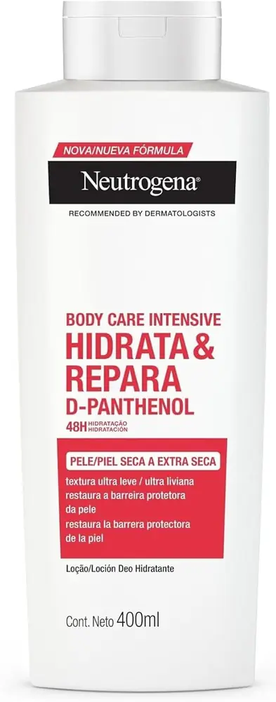 Neutrogena Body Care entre os melhores hidratantes corporais para uso diário