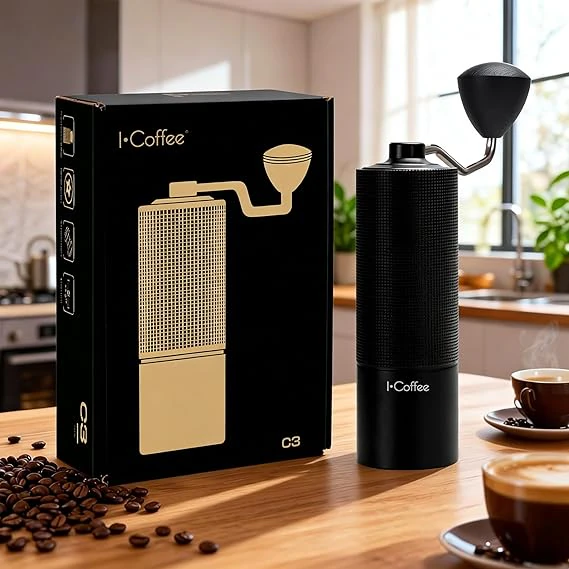 iCoffee C3S Manual 20 g, mecanismo de moagem