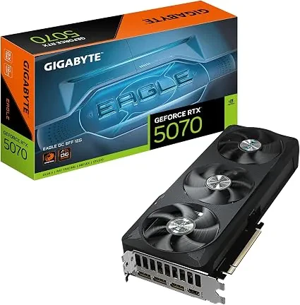 Gigabyte GeForce RTX 5070 Eagle OC SFF 12 GB, placas de vídeo