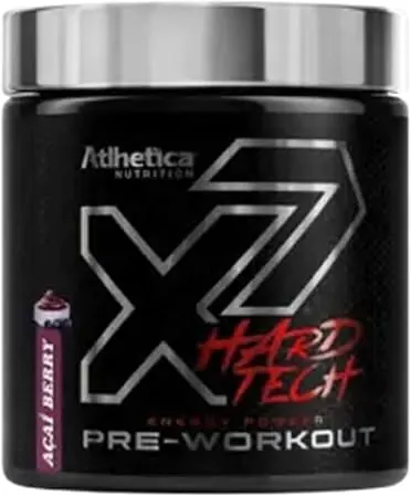 Pote de pré-treino Atlhetica Nutrition X7 Hard Tech de 200 gramas