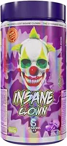 Pote de pré-treino Demons Lab Insane Clown de 350 gramas