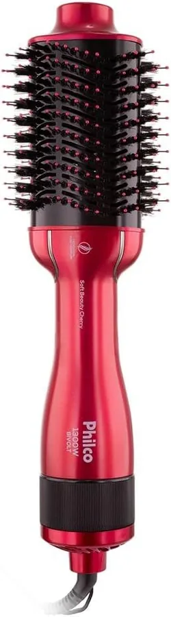 Melhor Escova Secadora de Cabelo 2026 4 Philco PEC13 Soft Beauty Cherry Bivolt