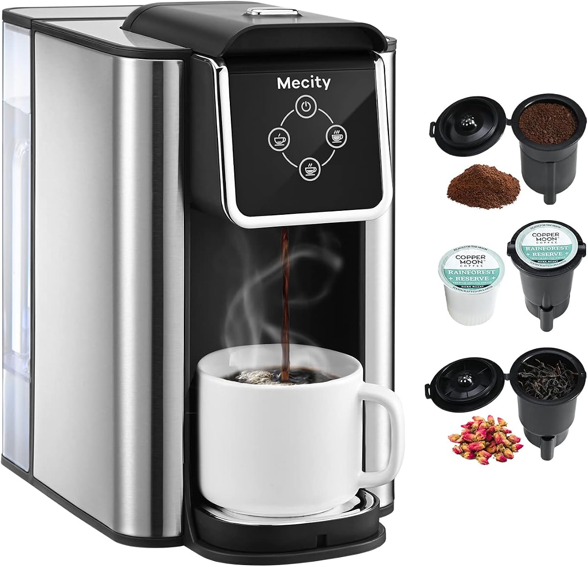 10 melhores cafeteiras multicápsula em 2026 9 Mecity Cafeteira 3 em 1