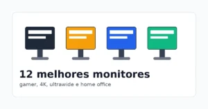 Home 1285 12 melhores monitores em 2026