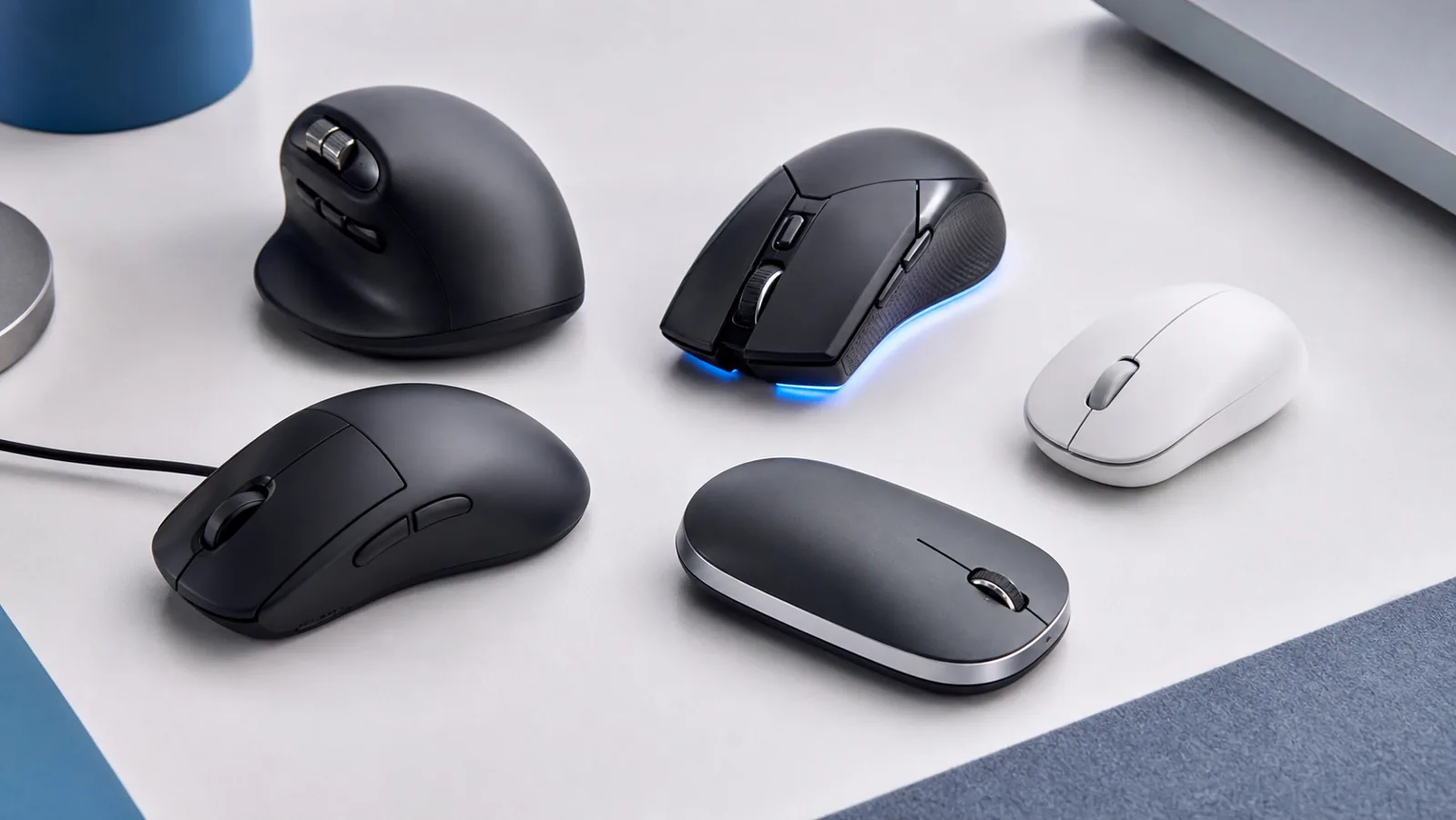 Seleção dos melhores mouses para trabalho, estudo e jogos